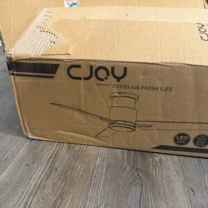 CJOY Ceiling Fan with LED Light